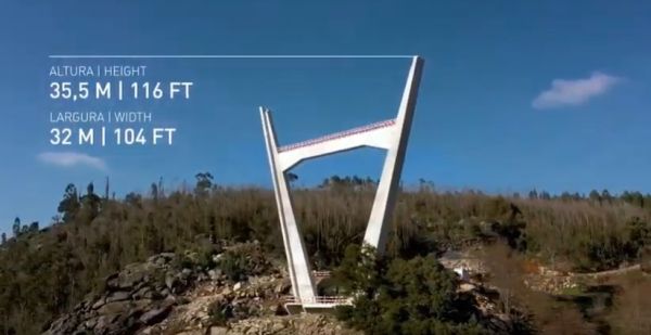 Portugal vai ter a maior ponte pedonal suspensa do mundo