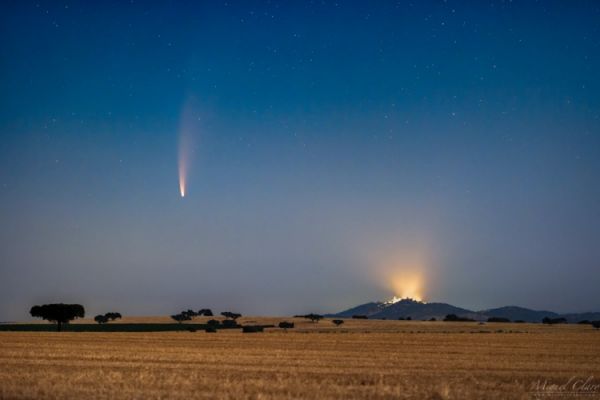 Vai passar um cometa em Dezembro pode ser visto em Portugal dia 12 a 15