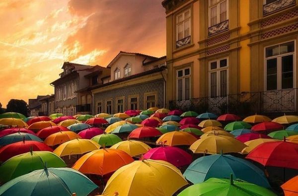 Portugal tem uma rua entre as 19 mais bonitas do mundo fica em Águeda