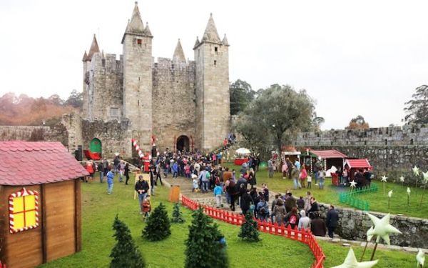Neste castelo encantado fica a melhor feira de Natal de Portugal
