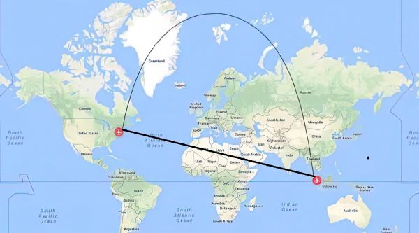 A viagem de avião mais longa do mundo não passa por espaço aéreo português porque