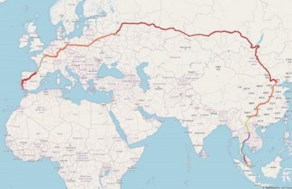 21 dias de 18.755 km a viagem de comboio mais longa do mundo começa em Portugal